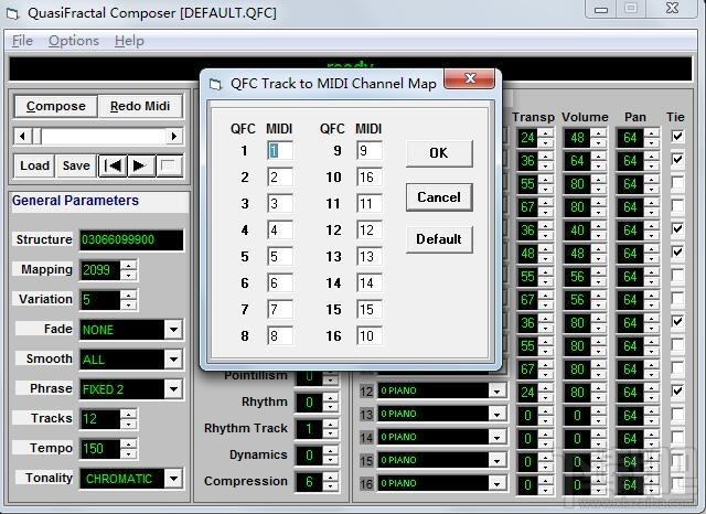 QuasiFractal Composer,QuasiFractal Composer下载,随机音乐生成