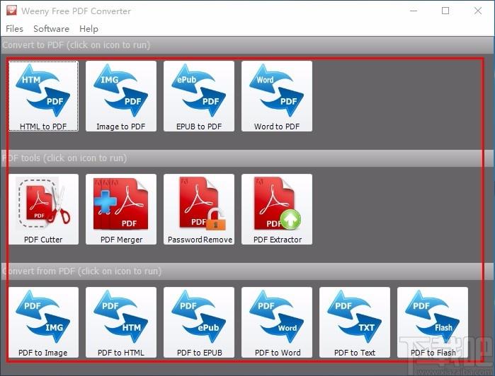 Weeny Free PDF Converter,PDF格式转换,文件转换,转换器