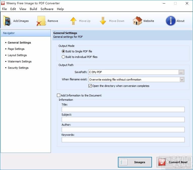 Weeny Free PDF Converter,PDF格式转换,文件转换,转换器