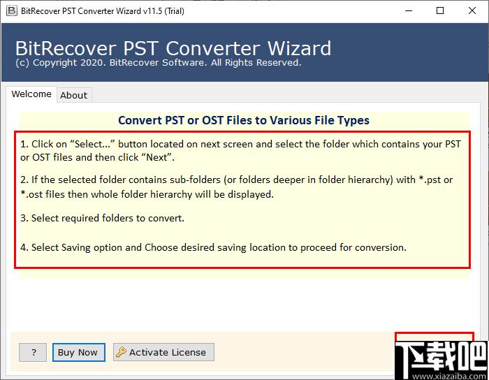 BitRecover PST Converter Wizard下载,文件转换,转换工具,pst转换