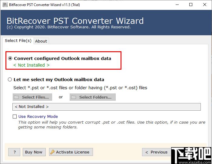 BitRecover PST Converter Wizard下载,文件转换,转换工具,pst转换