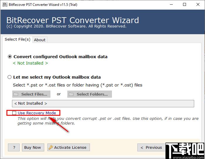 BitRecover PST Converter Wizard下载,文件转换,转换工具,pst转换