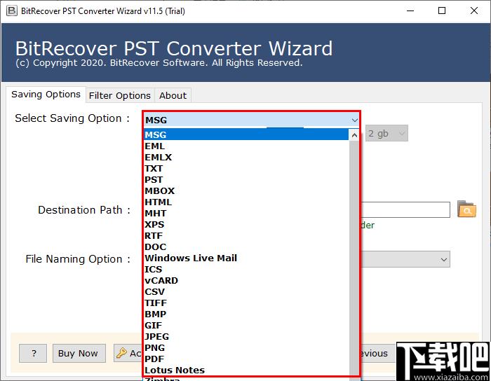 BitRecover PST Converter Wizard下载,文件转换,转换工具,pst转换