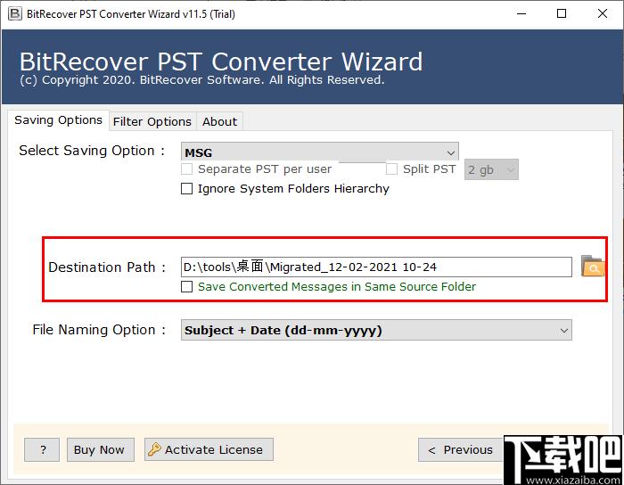 BitRecover PST Converter Wizard下载,文件转换,转换工具,pst转换
